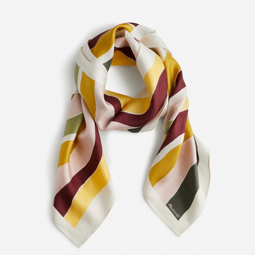 NWT Madewell Oversized Silk Bandana